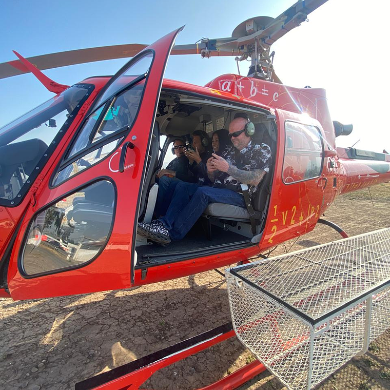 Panoramic helicopter flight 2