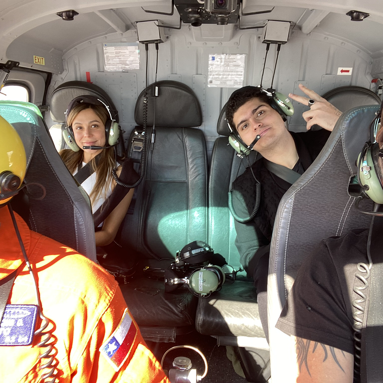 Panoramic helicopter flight 4