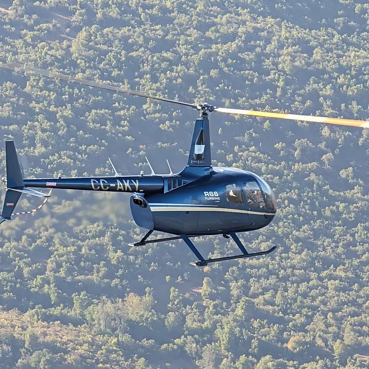 Helicopter panoramic 30min Flight Robinson R66  1