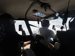 Taxa de pouso de helicóptero no Hotel Portillo