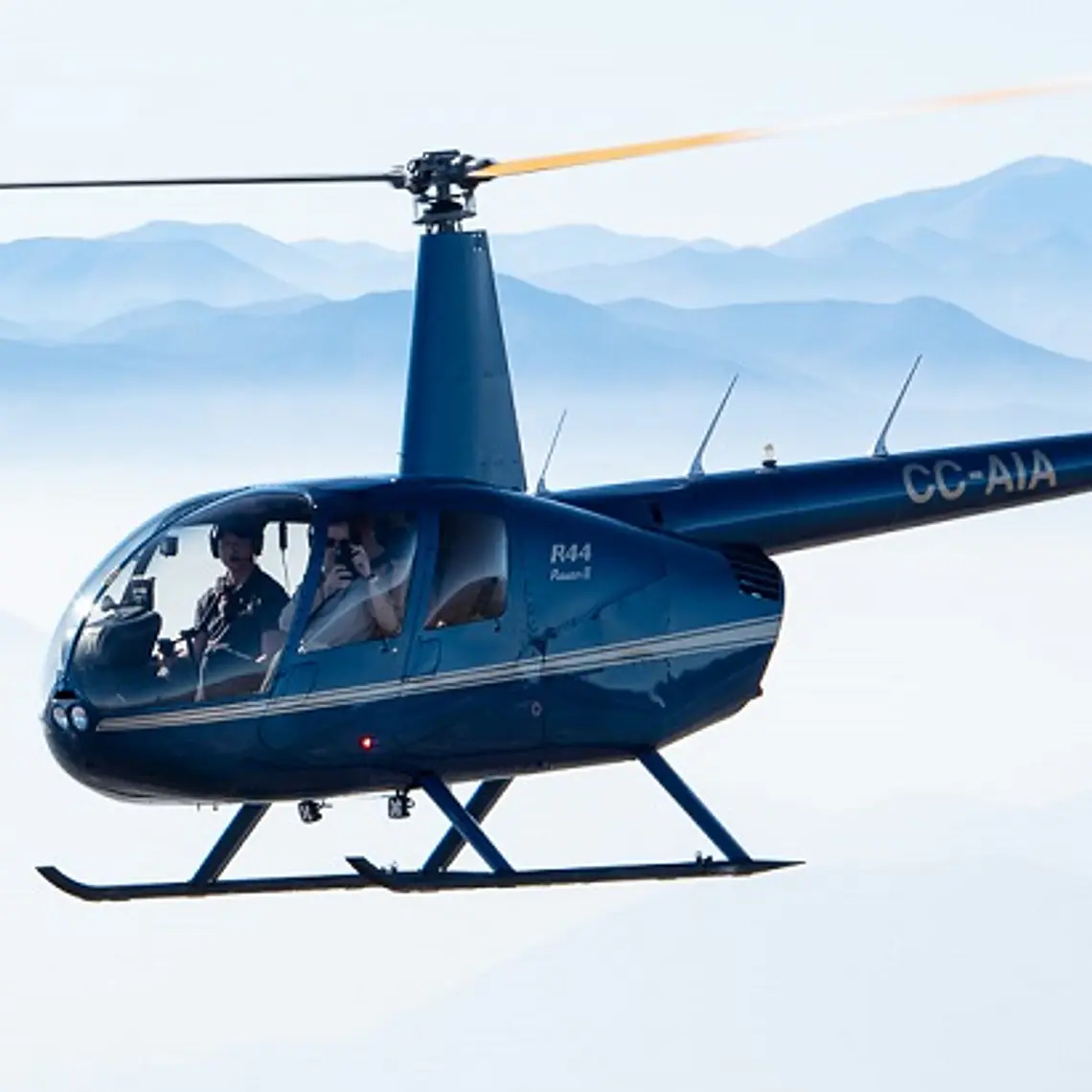 Andes Mountains and Santiago Helicopter Tour 1
