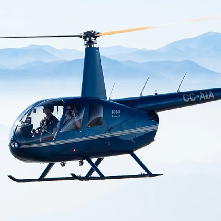 Andes Mountains and Santiago Helicopter Tour 1