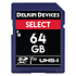 Tarjeta Memoria Delkin Devices 64GB SDXC Select 660x UHS-I
