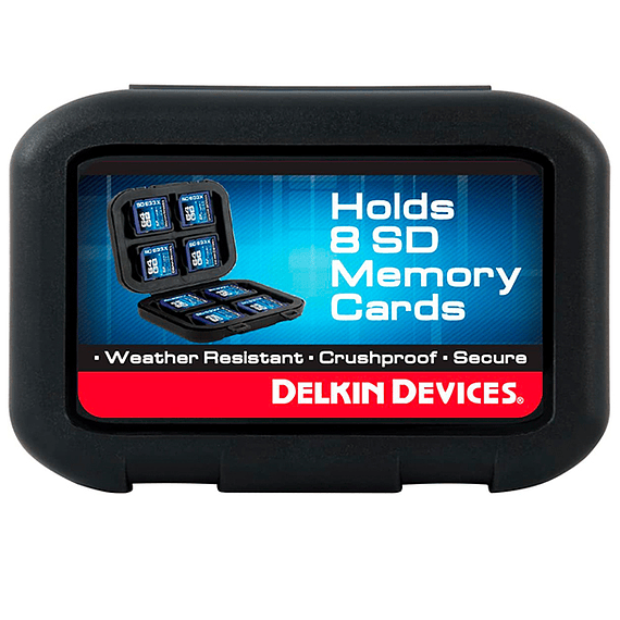 Caja Delkin Devices Card Tote Impermeable para Memorias SD- Image 4