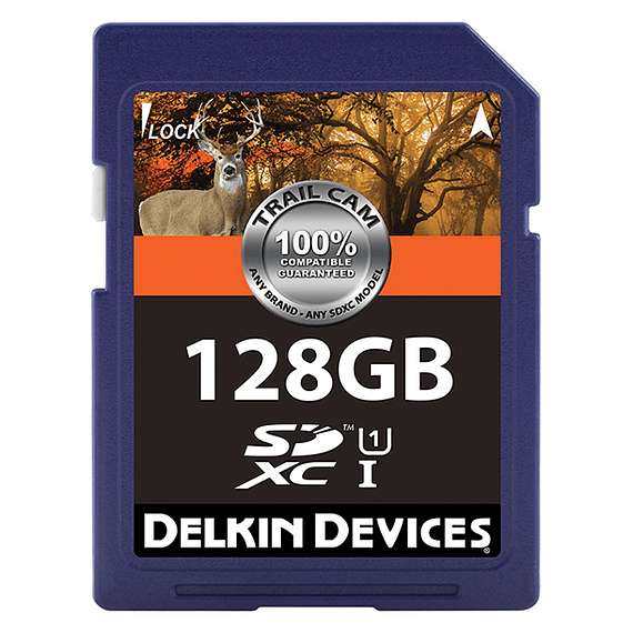 Tarjeta Memoria Delkin Devices 128GB SDXC UHS-I para Cámara Trampa- Image 1