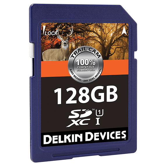 Tarjeta Memoria Delkin Devices 128GB SDXC UHS-I para Cámara Trampa- Image 2