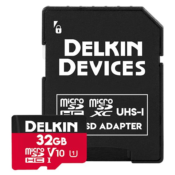 Tarjeta Memoria Delkin Devices 32GB Micro SDHC Select 660x UHS-I- Image 1
