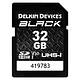 Tarjeta Memoria Delkin Devices 32GB SDHC Black Rugged UHS-I - Image 1