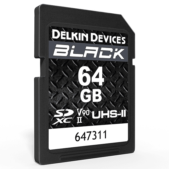 Tarjeta Memoria Delkin Devices 64GB SDXC Black Rugged UHS-II- Image 3