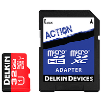 Tarjeta Memoria Delkin Devices 32GB Micro SDHC UHS-I para Cámara Trampa