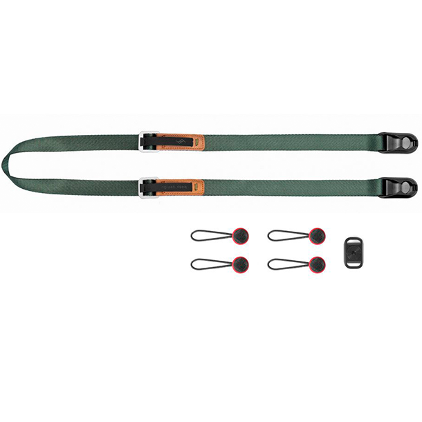 Correa Leash Peak Design Gris Verde