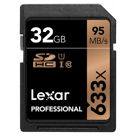 Tarjeta Memoria Lexar 32GB SDHC Professional 633x UHS-I- Image 1