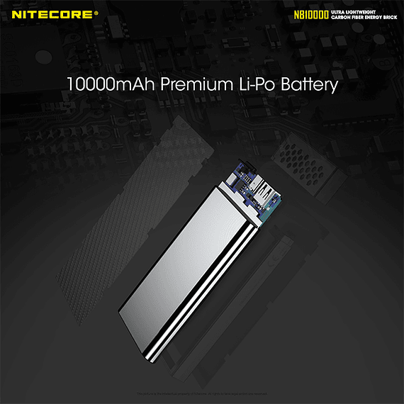 Batería Externa Nitecore Carbono 10000 mAh- Image 12