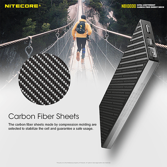 Batería Externa Nitecore Carbono 10000 mAh- Image 22