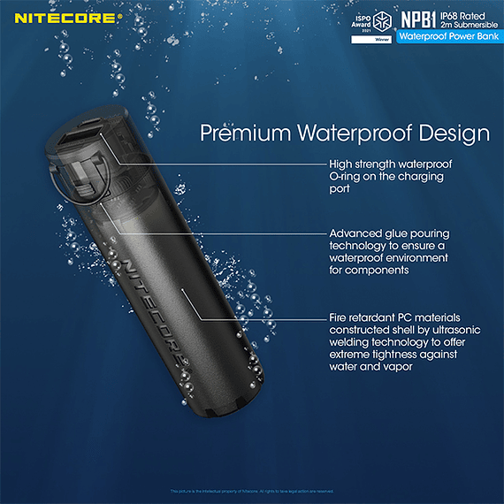 Batería Externa Nitecore 5000 mAh Waterproof- Image 14