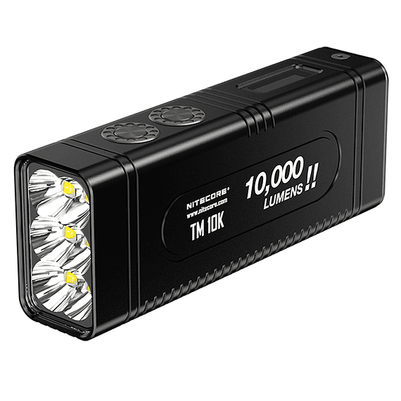 Linterna LED Nitecore 10000 lúmenes Recargable USB TM10K- Image 1