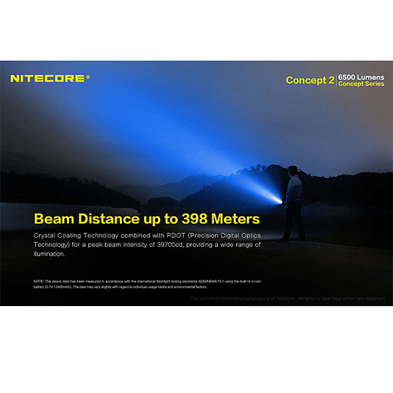 Linterna LED Nitecore 6500 lúmenes Recargable Concept 2- Image 13