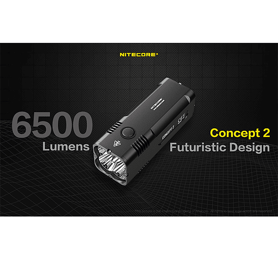 Linterna LED Nitecore 6500 lúmenes Recargable Concept 2- Image 25