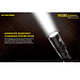 Linterna LED Nitecore 1800 lúmenes Recargable USB MH25GTS - Image 16