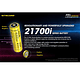 Linterna LED Nitecore 1800 lúmenes Recargable USB P20i - Image 24