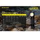 Linterna Frontal LED Nitecore 2700 lúmenes Recargable USB HC35 - Image 8