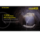 Linterna Frontal LED Nitecore 2700 lúmenes Recargable USB HC35 - Image 19