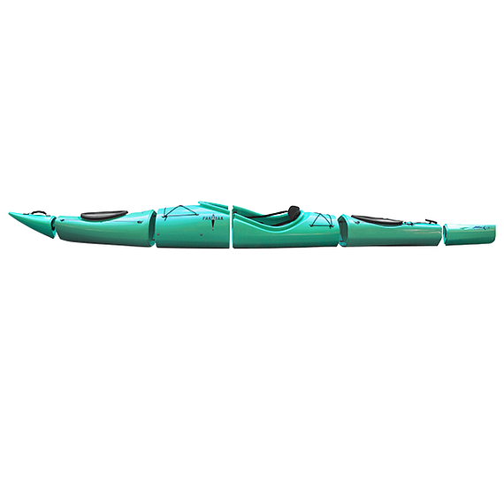 Kayak Desmontable Pakayak Bluefin 142 Turquesa- Image 4