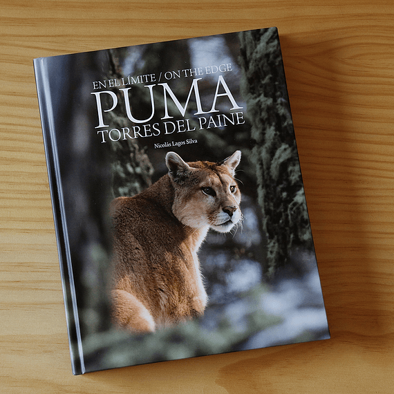 Libro En el límite, Puma Torres del Paine - Nicolás Lagos | Andes Photo