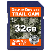 Tarjeta Memoria Delkin Devices 32GB SDHC UHS-I para Cámara Trampa