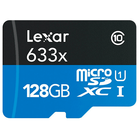 Tarjeta Memoria Lexar 128GB Micro SDXC High-Performance 633x UHS-I- Image 2