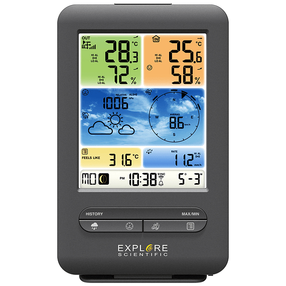 Estación Meteorológica Profesional Explore Scientific WiFi 5 en 1- Image 3