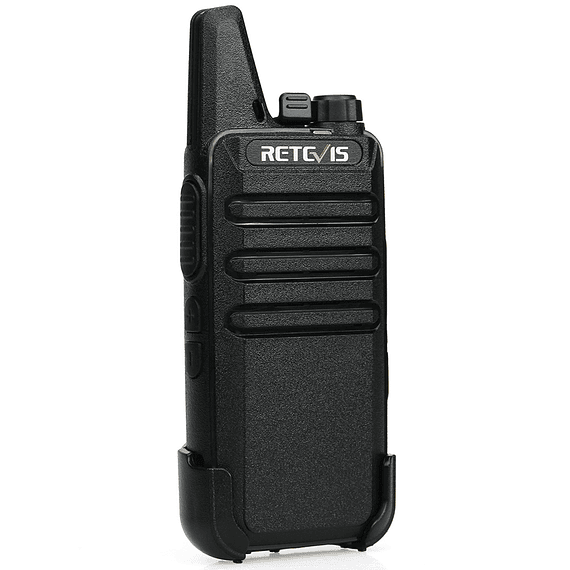 Radio Walkie Talkie FRS Compacto RT22 Negro 2 Unidades- Image 2