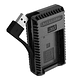 Cargador Nitecore UCN1 Dual-Slot USB para Canon LP-E6N y LP-E8 - Image 7