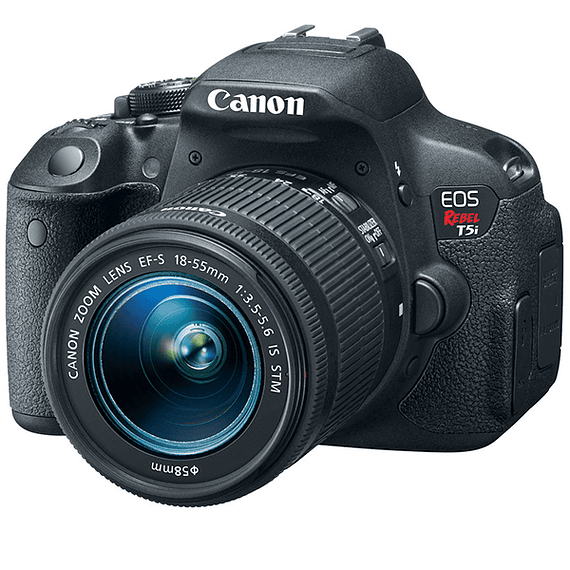 Cámara Reflex Canon EOS Rebel T5i Kit Lente 1855mm IS STM Andes Photo