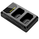 Cargador Nitecore USN1 Dual-Slot USB para Sony NP-FW50 - Image 2