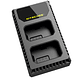 Cargador Nitecore USN1 Dual-Slot USB para Sony NP-FW50 - Image 3