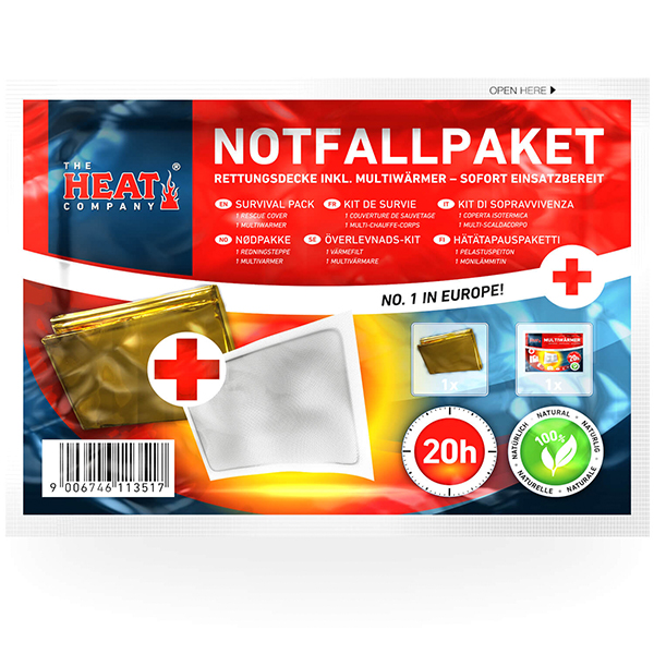 Calentador Kit Supervivencia The Heat Company