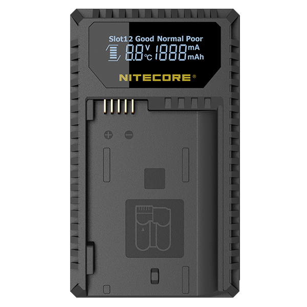 Cargador Nitecore UNK1 Dual-Slot USB para Nikon EN-EL14 y EN-EL15