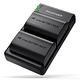 Batería Reemplazo RAVPower Canon LP-E6 Kit 2x con Cargador USB - Image 1