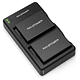Batería Reemplazo RAVPower Canon LP-E8 Kit 2x con Cargador USB - Image 1