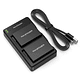 Batería Reemplazo RAVPower Canon LP-E8 Kit 2x con Cargador USB - Image 2