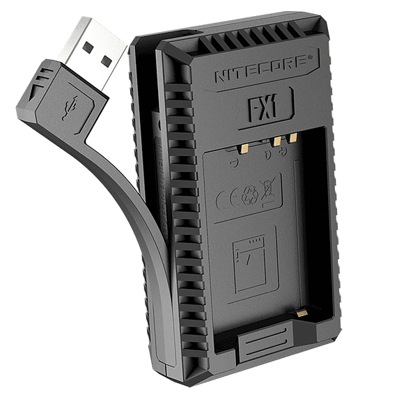 Cargador Nitecore FX1 Dual-Slot USB para Fuji NP-W126s- Image 2