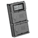 Cargador Nitecore UCN2 PRO Dual-Slot USB para Canon LP-E6N - Image 2