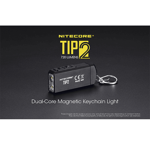 Linterna Compacta LED Nitecore 720 lúmenes Recargable USB TIP2- Image 28