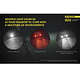 Linterna Frontal LED Nitecore 550 lúmenes Recargable USB NU32 - Image 18