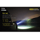 Linterna Frontal LED Nitecore 1000 lúmenes Recargable USB HC65 - Image 22