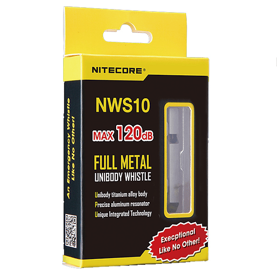 Silbato Emergencia Nitecore Titanium NWS10- Image 2