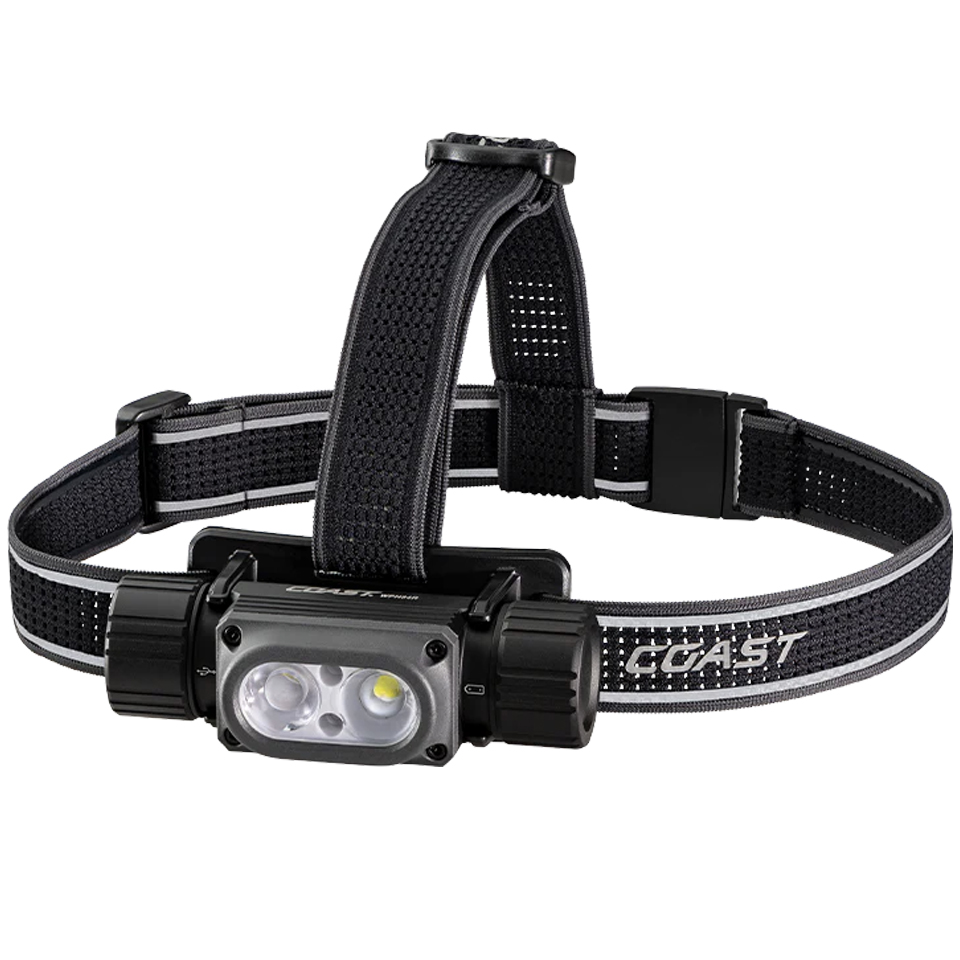 Linterna Frontal LED Coast 2000 lúmenes Recargable WPH34R