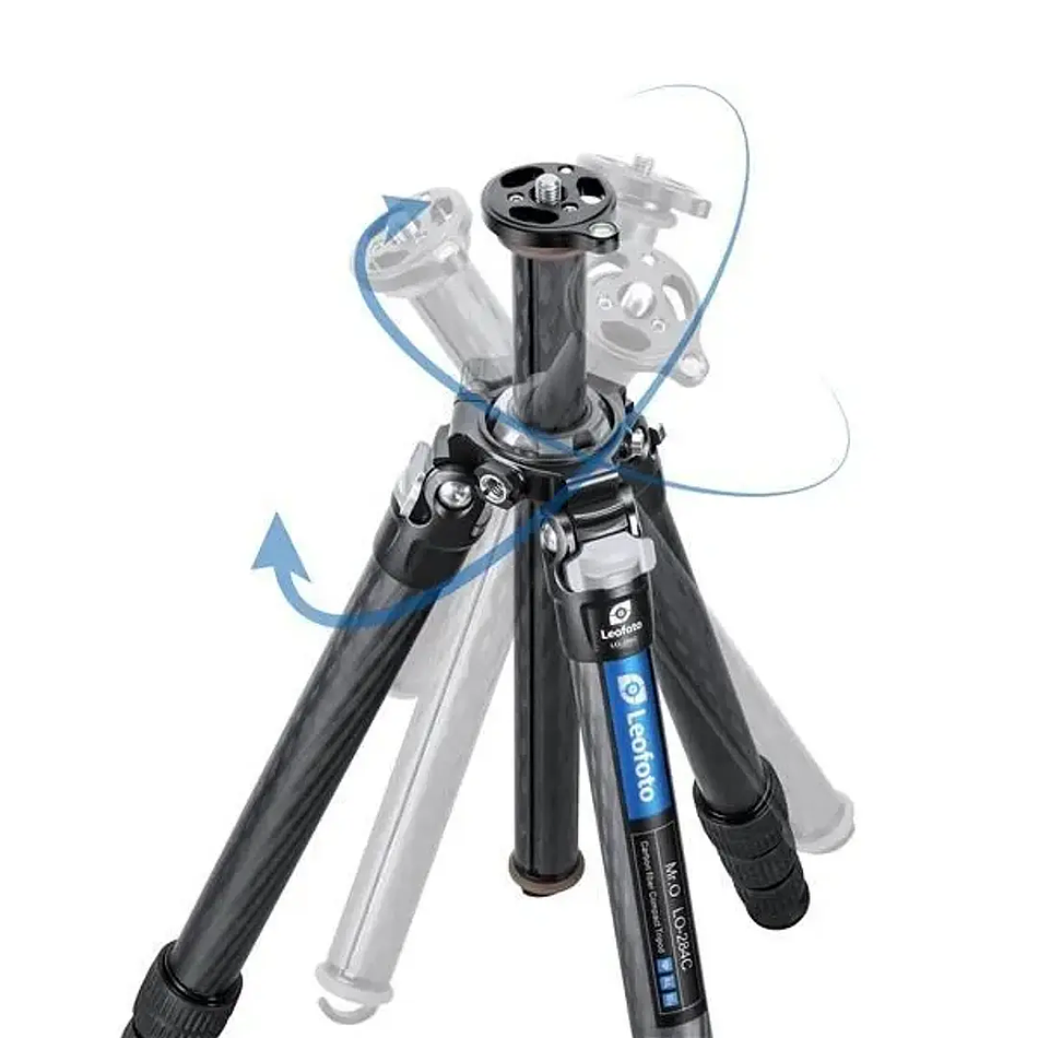 Trípode Carbono Leofoto con Cabezal 4 Sec. LO-284C 6