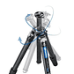 Trípode Carbono Leofoto con Cabezal 4 Sec. LO-284C - Miniatura 6